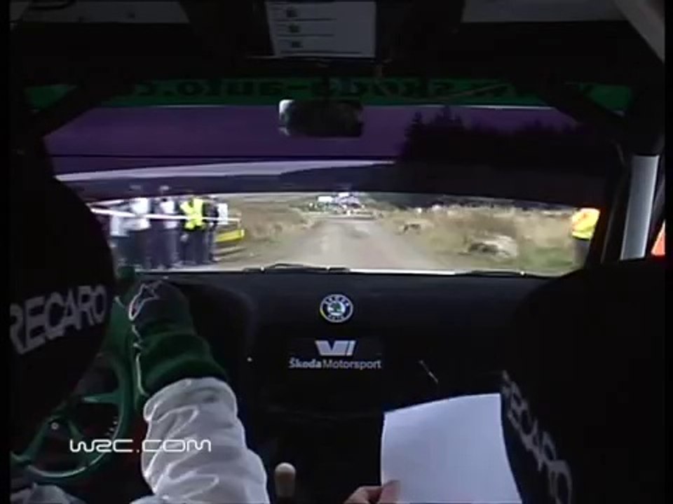 Colin McRae & Skoda Fabia WRC @ Wales 2005