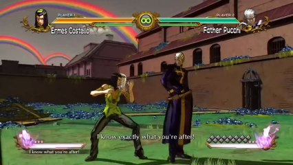 JoJo's Bizarre Adventure All Star Battle - Ermes Costello dans ses oeuvres