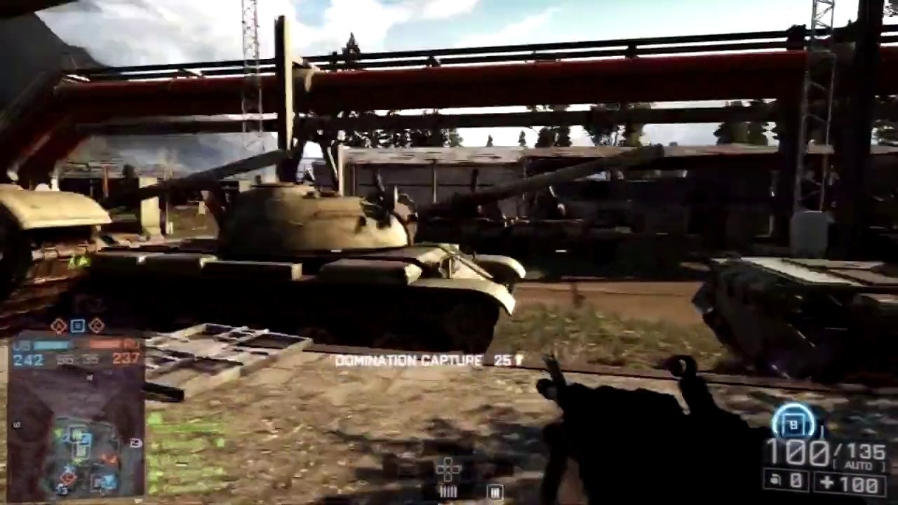 Battlefield 4: LSAT MACHINE GUN