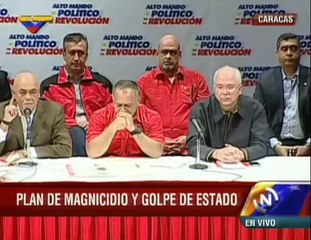 (Vídeo) Rueda de prensa del Alto Mando Político de la Revolución (6/6)