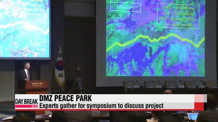 Symposium on President Park's vision for DMZ peace park