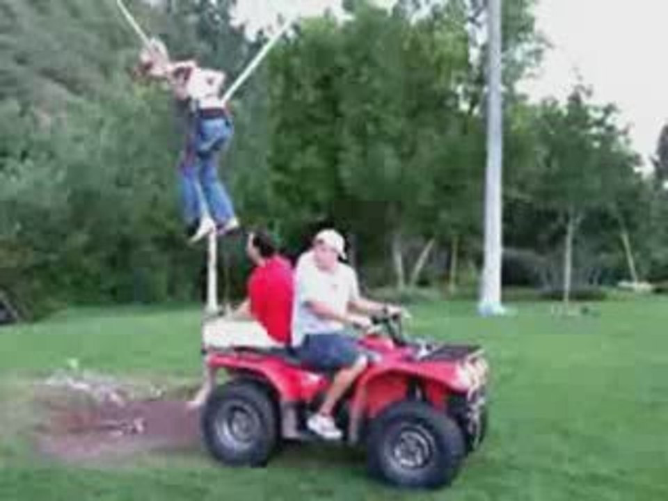 Human slingshot