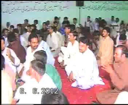 Zakir Muntazir Mahdi New Qasida at majlis Gujrat