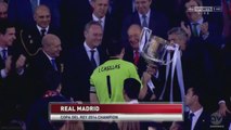 Iker Casillas Lift The Trophy Copa Del Rey ~ 16.04.2014 HD