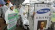 Samsung hears ex-staff over health concerns
