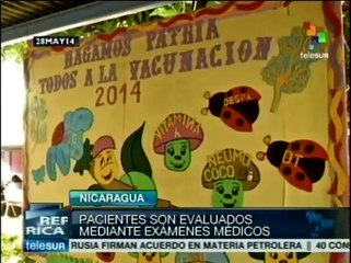 Nicaragua emprende campaña de vacunación contra la poliomielitis