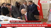 Başbakan Erdoğan'ın Masasındaki Son Köşk Anketi