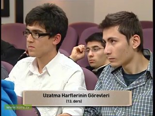 13.ders uzatma harflerinin görevleri