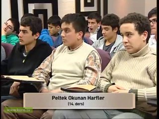 14.ders Peltek Okunan Harfler