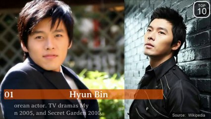 Top 10 Most Popular and Handsome Korean Actors