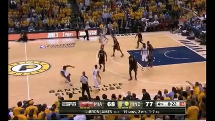 Lance Stephenson INSANE FLOP on LeBron - Game 5