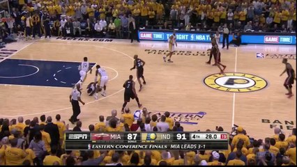 LeBron AMAZING Chasedown Block on George Hill - Game 5