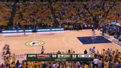 Paul George Steal and Dunk vs Heat - Game 5 ECF