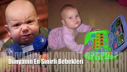 Dünyanın En Sinirli Bebekleri Komik Bebekler