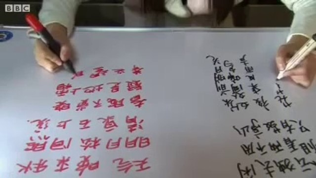 İki Eliyle Aynı Anda Farklı Dillerde Yazabilen Kadın