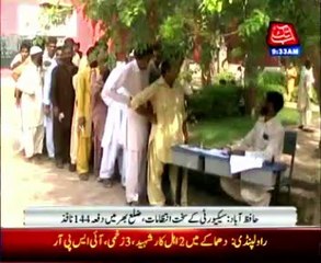 By-polls underway in PP-107 Hafizabad