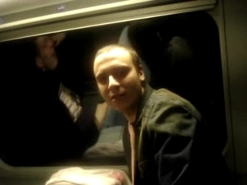 Retour du Kauf dans le train...