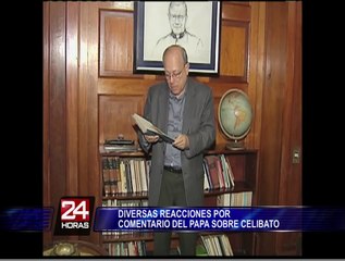 Polémica tras declaraciones del Papa Francisco sobre reforma del celibato