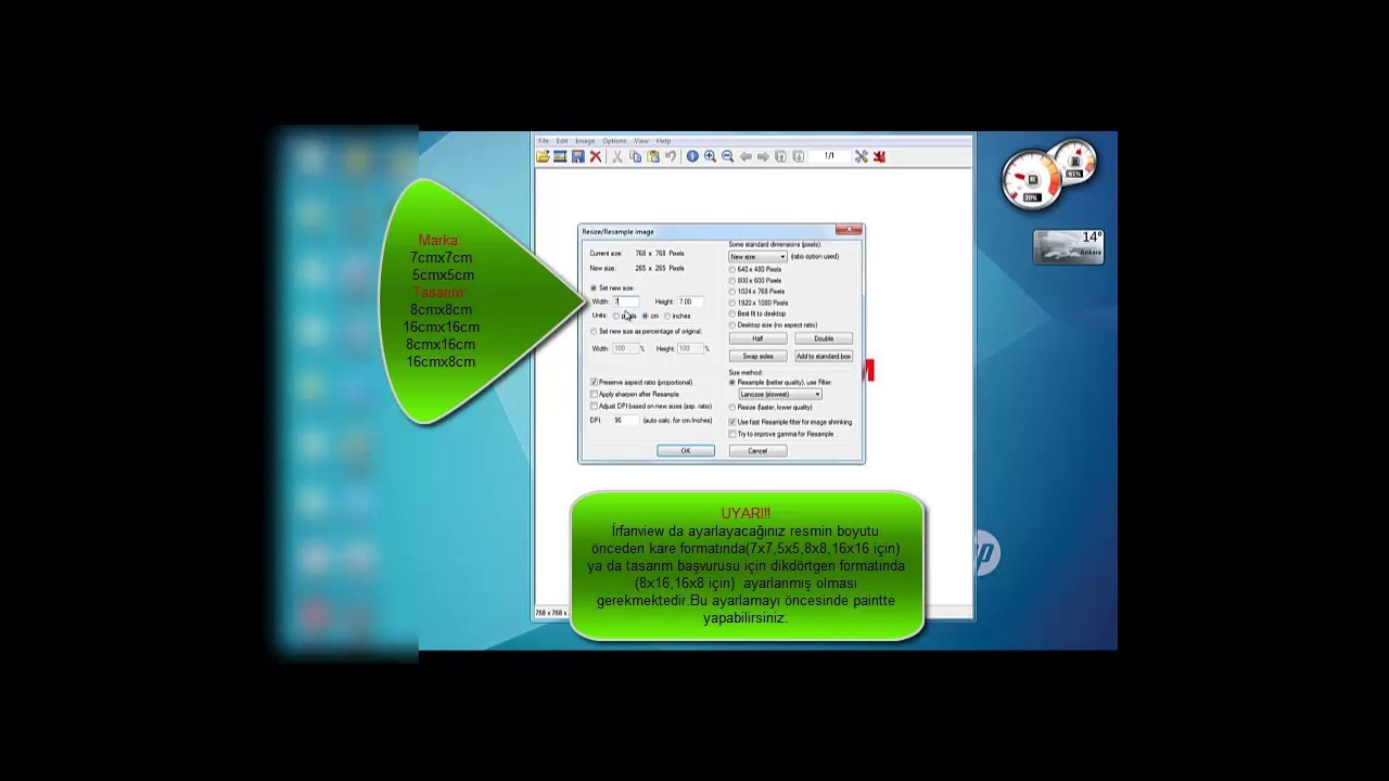 İrfan View logo, resim düzenleme