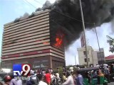 Massive fire breaks out in commercial tower, Surat - Tv9 Gujarati