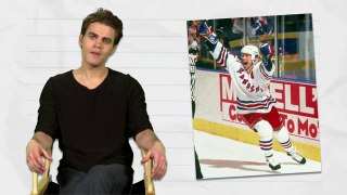 EW Personality Test: Paul Wesley-I thought I was a HIp Hop Artist When I Was 13
