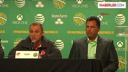 Türkiye Futbol Direktörü Fatih Terim, Düzenlediği Basın Toplantısında Gençleri Övdü