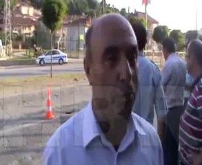 YOLDA 1 METRE DERİNLİĞİNDE ÇUKUR AÇILDI