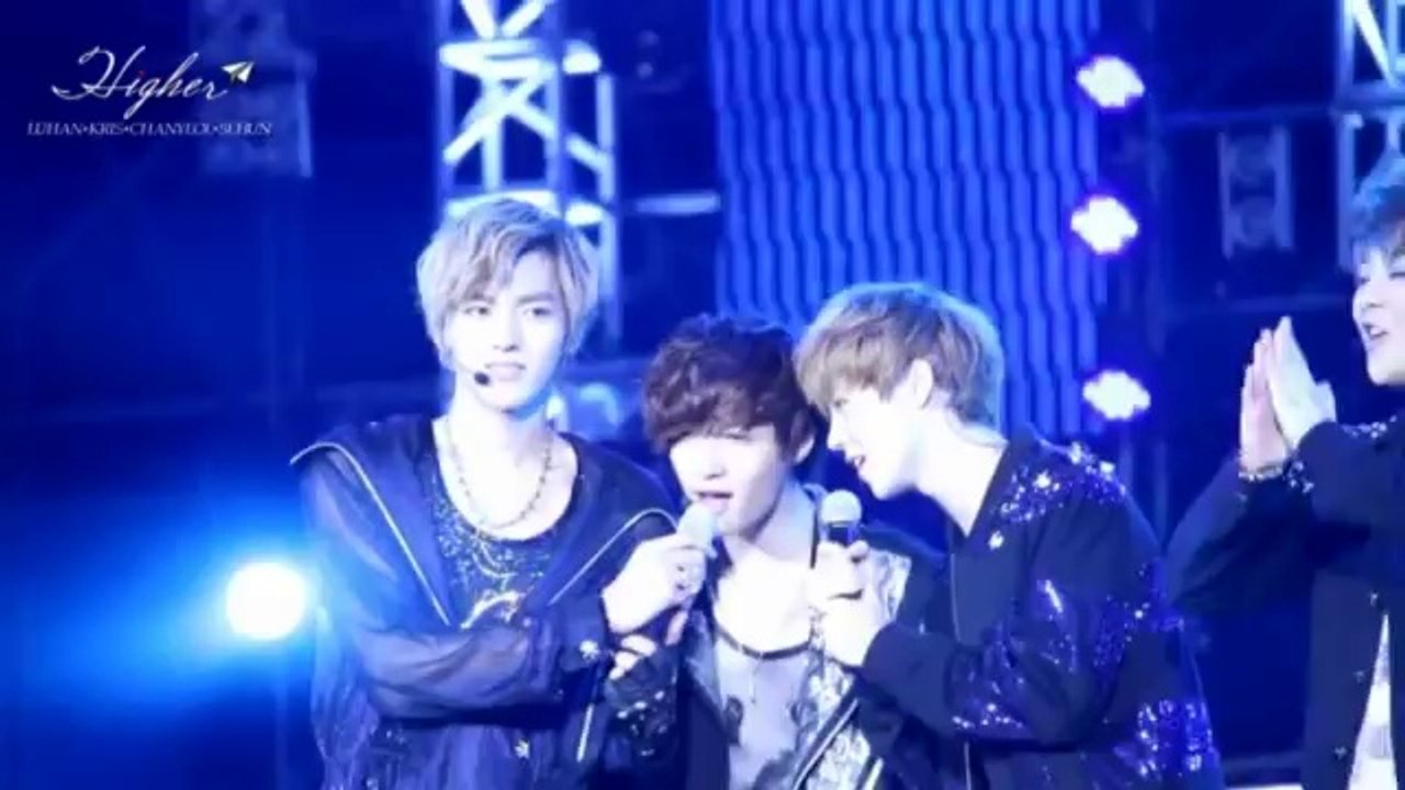 [Higher] 121028 KRIS - Singing _At Least I Still Have You_ + Buing Buing