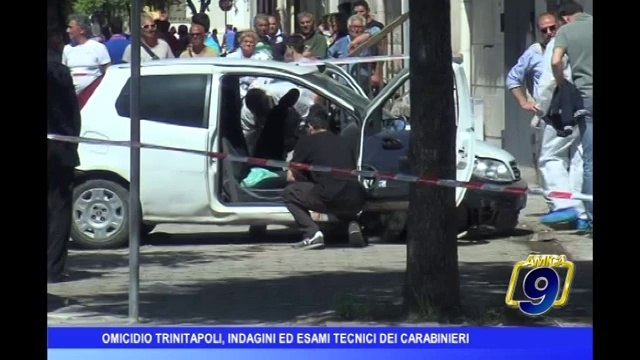 Omicidio Trinitapoli, indagini ed esami tecnici dei carabinieri