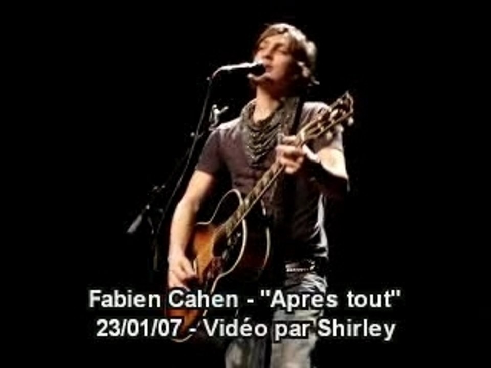 Fabien cahen apres tout