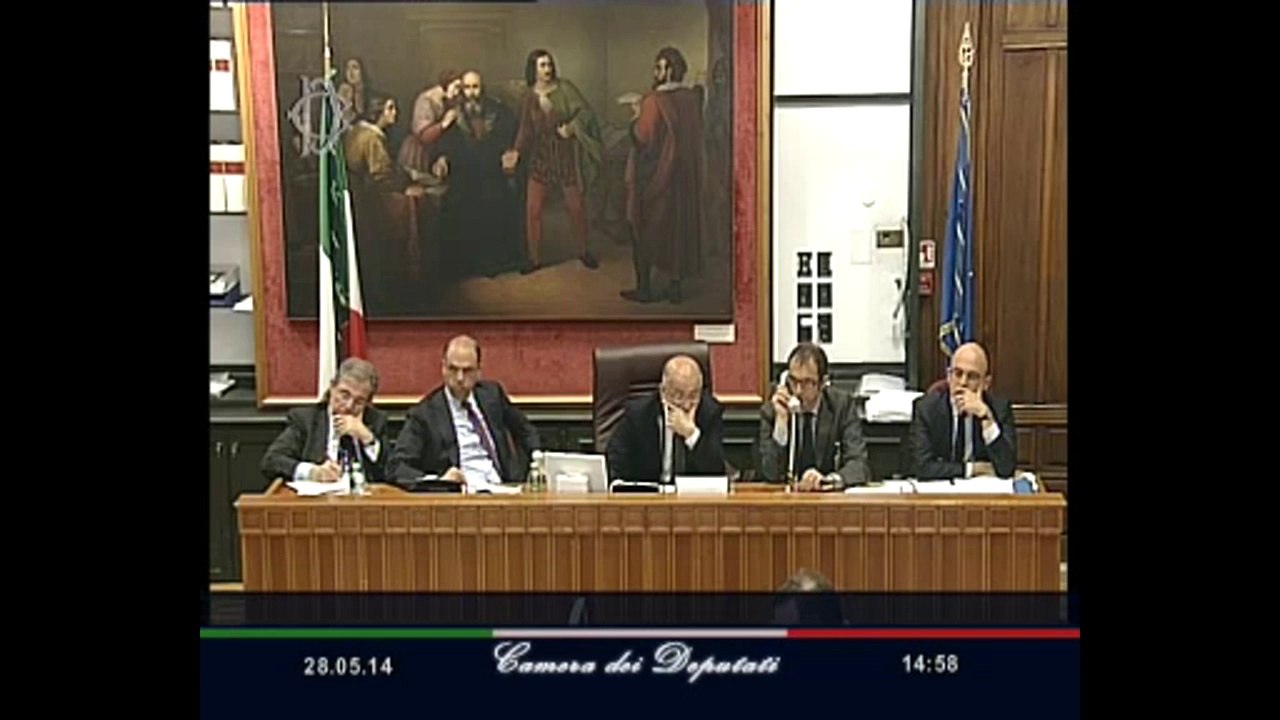 Roma - Audizione Ministro Alfano (28.05.14)