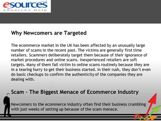 Esources Reviews Can Save Your Business from the Clutches of Scammers