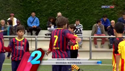 The best Masia teams' goals (24-25 May 2014)