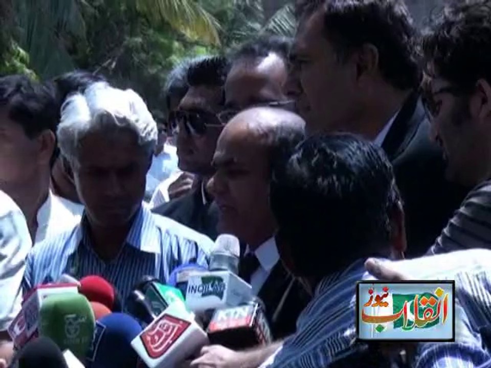 Treason Case- Statement of Adv Irfan Ahmed Associate of Adv Farogh Naseem for ECL of Pervez Musharaf at Sindh High Court  20-05-2014