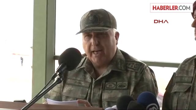İzmir Efes 2014 Tatbikatı Ek Genelkurmay Başkanı Orgeneral Necdet Özel'den Açıklama 1