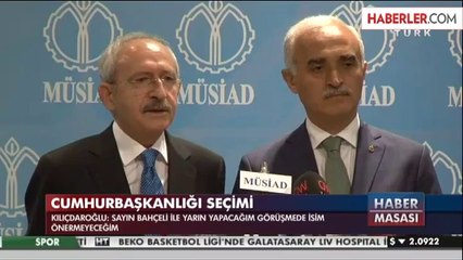 Kılıçdaroğlu: Abdullah Gül Gündemimizde Yoktur