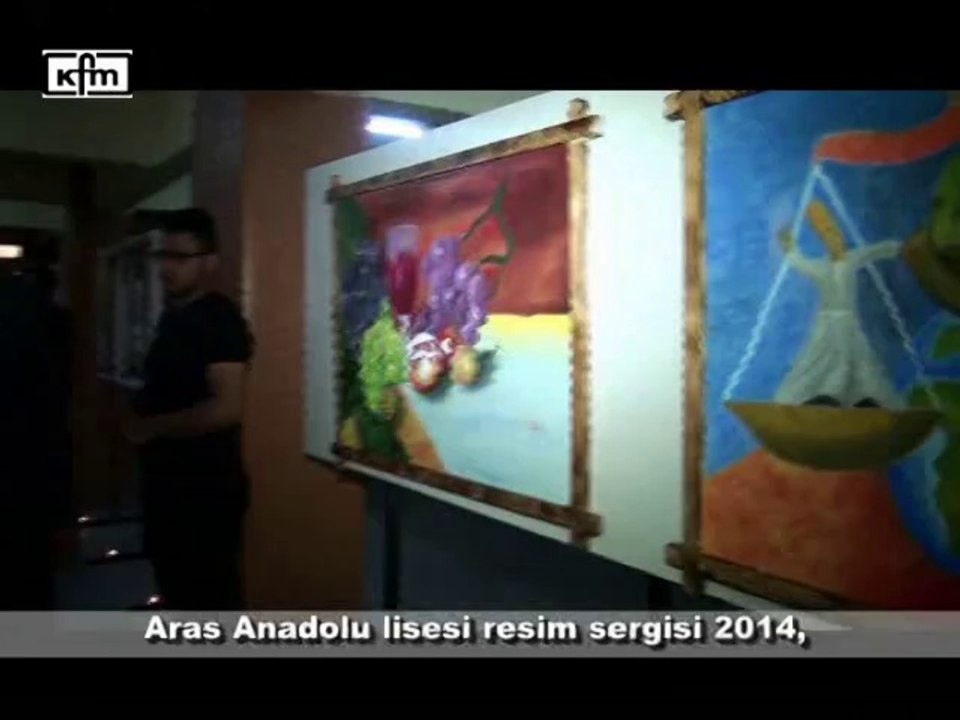 Aras Anadolu Lisesi sergi açılışı