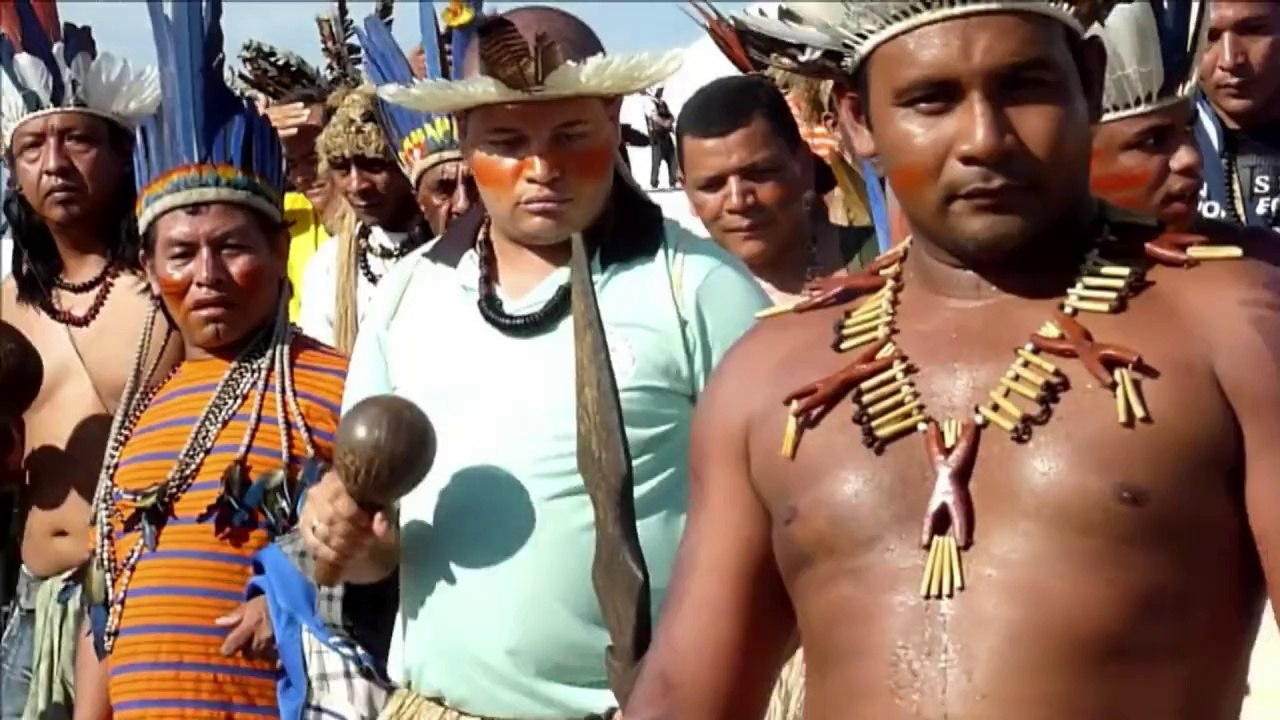 Protestas indígenas en Brasil