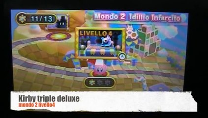 kirby triple deluxe mondo 2 livello 4 gameplay