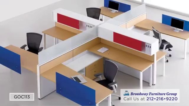 Glass Office Cubicles by Broadway Furniture Group