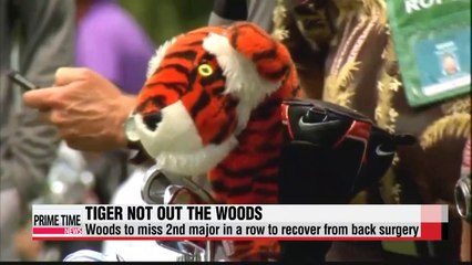 Descargar video: Golf Tiger Woods withdraws from U.S. Open