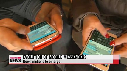 Evolution of mobile messengers in Korea