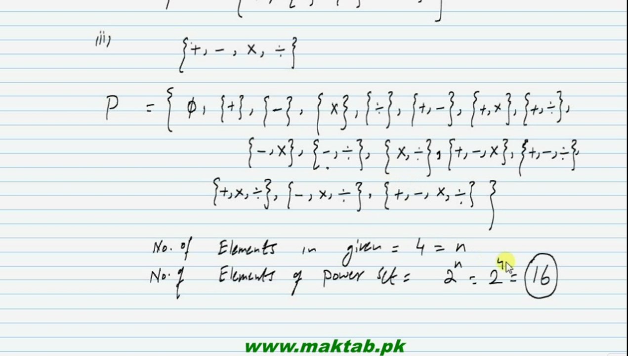 FSc Math Book1, Ex 2.1, LEC 7: Q 9-10