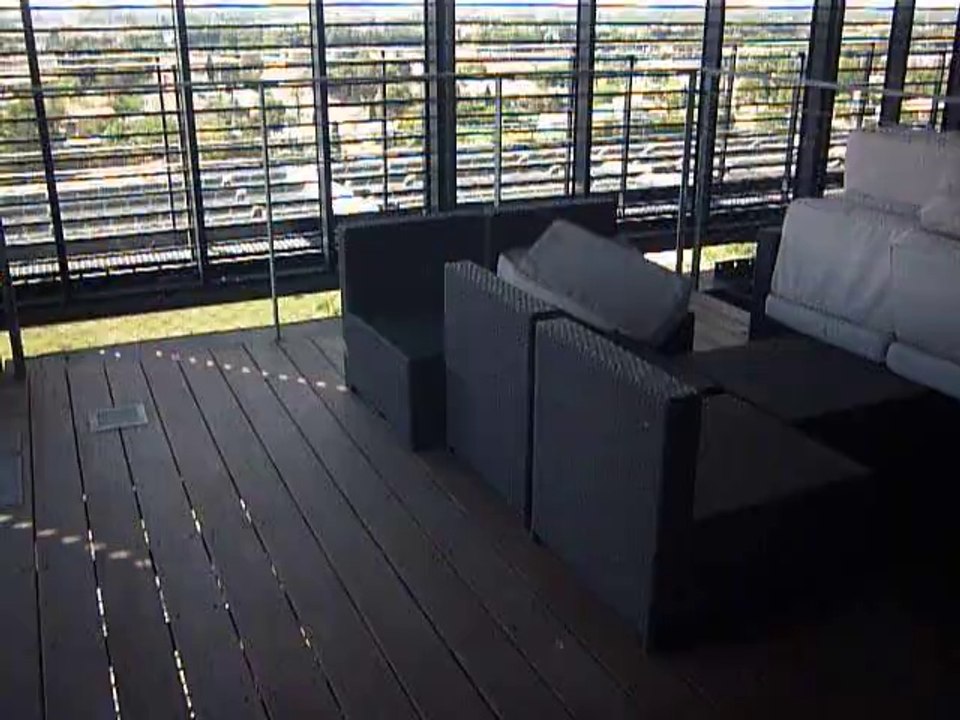 Terrasse du bureau du maire de Montpellier