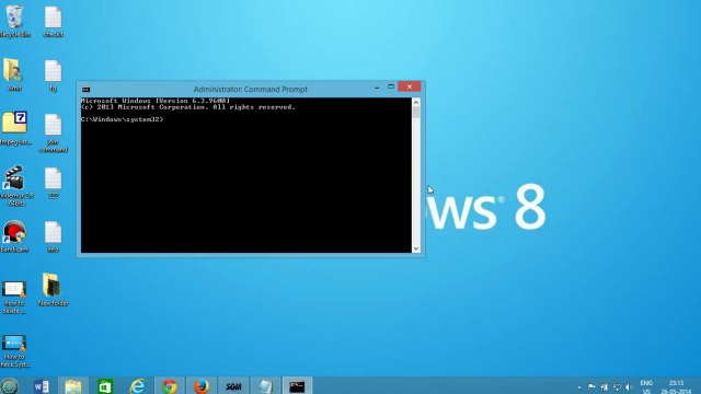 How to Read Text Files using Command Prompt on Windows 8.1/8/7 ?