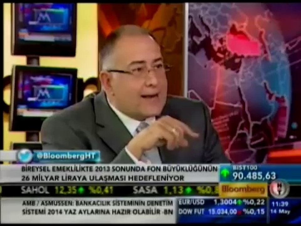 14 Mayıs 2013 tarihinde Bloomberg HT'de yayınlanan 'Bakış' programı konuğu  Sn. Mete Uğurlu