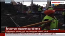 Sakarya'da İstasyon Çöktü: Enkaz altında Kalanlar Var