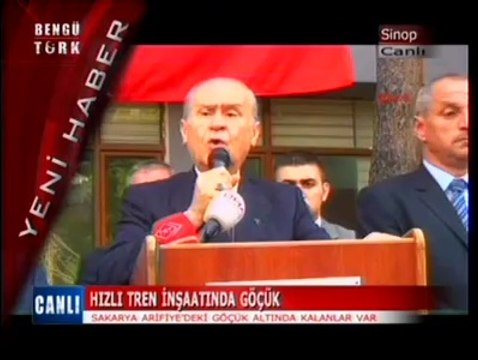 Liderimiz Devlet Bahçeli, Sinop Türkeli İlçesi'nde Halka Hitap Etti!