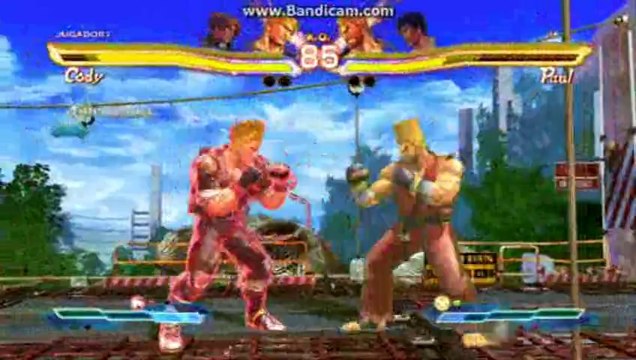 Street Fighter X Tekken Cody and Lars