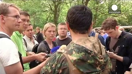 Los rebeldes de Donetsk devuelven "a casa" los cadáveres de 33 combatientes rusos